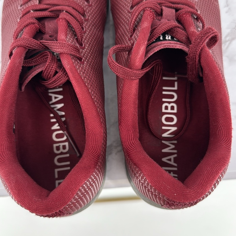 NOBULL Cabernet Gray Superfabric Trainers 7.5/9 US Running Athletic Casual - Picture 7 of 11